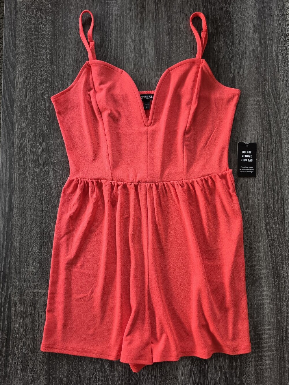 NWT Express Coral Romper